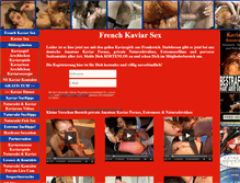 Tablet Screenshot of kaviar-sex.org